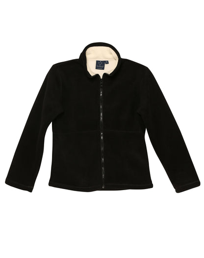 Winning Spirit Ladies' Shepherd Polar Fleece Contrast Jacket-(PF16)