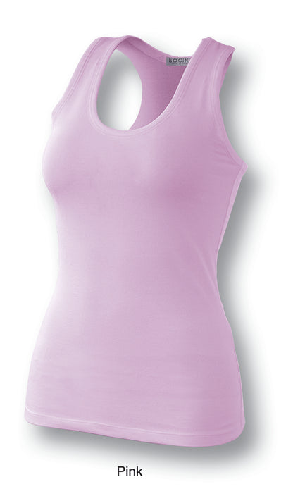 Bocini Ladies Gym Singlet-(CT1021)