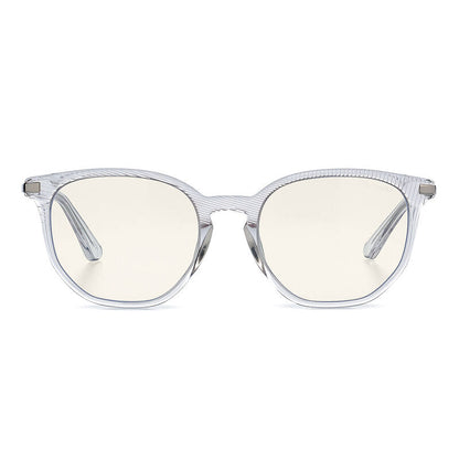 Bolle Safety BARCELONA - Women ProBlu Clear Lens Crystal Frame W/Gold Metal Temple & Blk Temple Tip -(PRBBARC200)