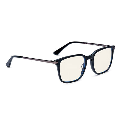 Bolle Safety Chicago - Men Problu Clear Lens Black Frame W/Gun Metal Temple & Black Temple Tip (PRBCHIC108)