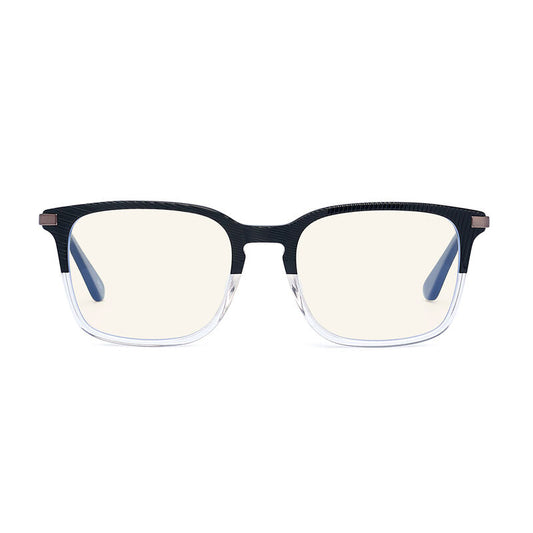 Bolle Safety Chicago - Men Problu Clear Lens Black/Crystal Frame W/Gun Metal Temple & Blk Temple Tip -(PRBCHIC204)