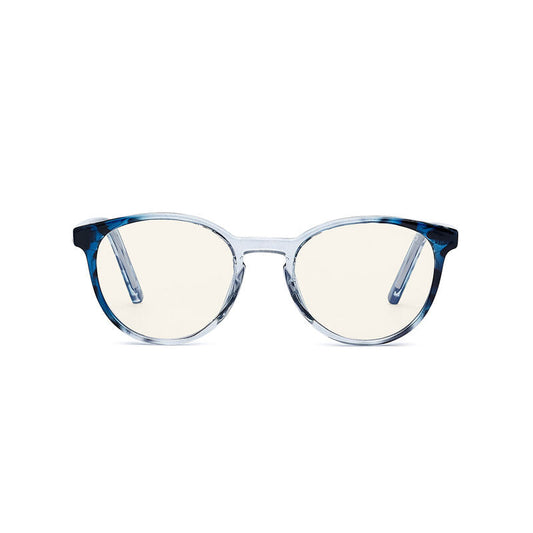 Bolle Safety Dallas - Kids Problu Clear Lens Blue Tortoise Fade Frame/Temples -(PRBDALL108)