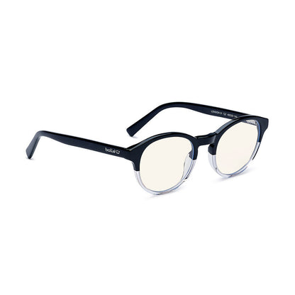 Bolle Safety London - Unisex Problu Clear Lens Crystal Clear/Black Frame W/Black Temples-(PRBLOND204)