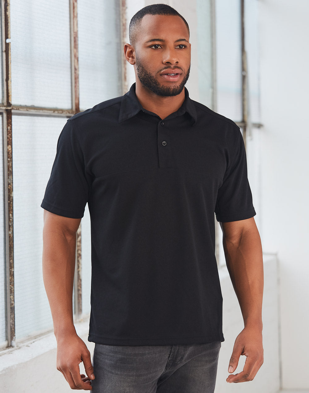 Winning Spirit Men's CoolDry® Short Sleeve Polo-(PS21)