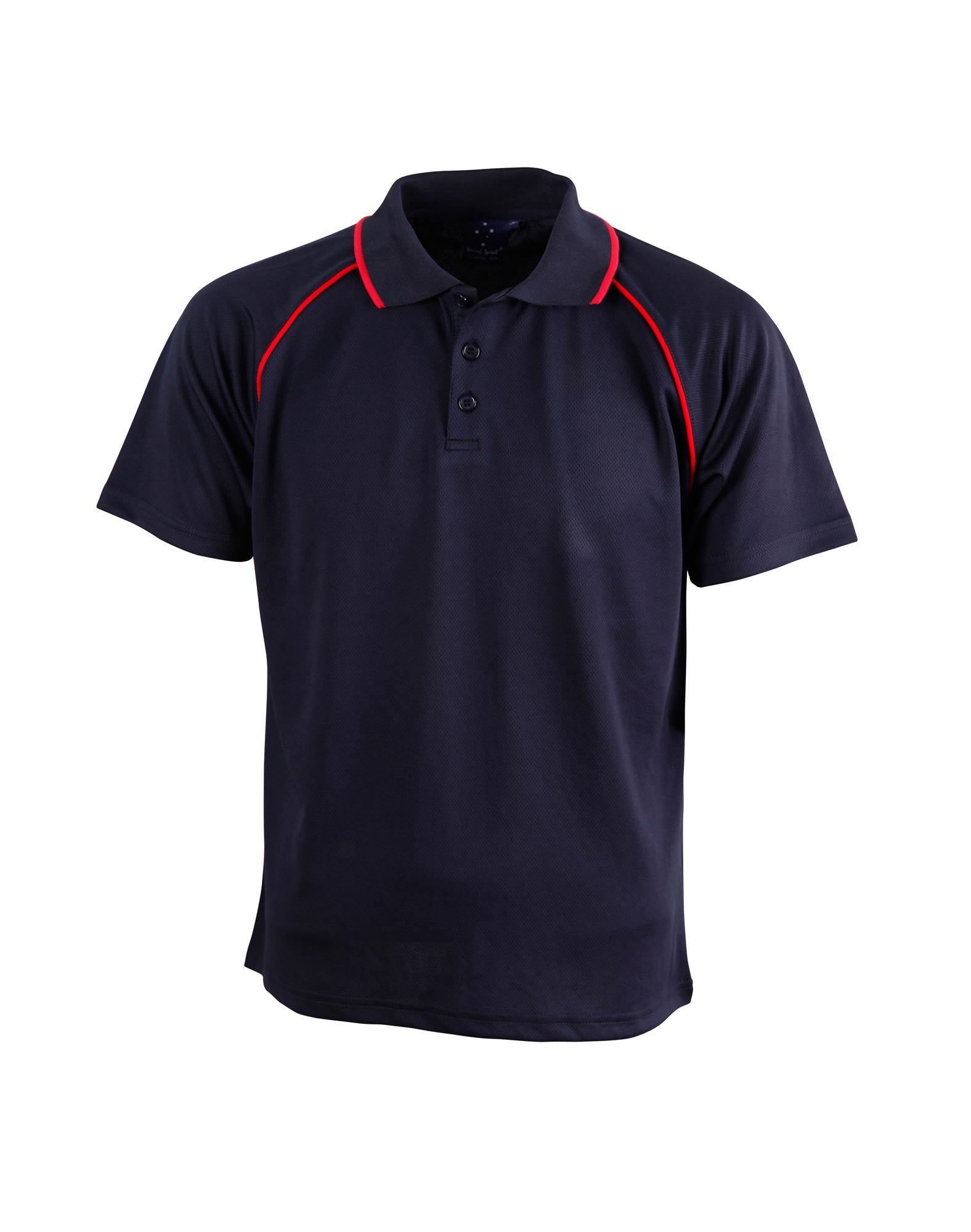 Winning Spirit Champion Kids Cooldry Raglan Short Sleeve Contrast Polo 1st (14 colour)-(PS24)