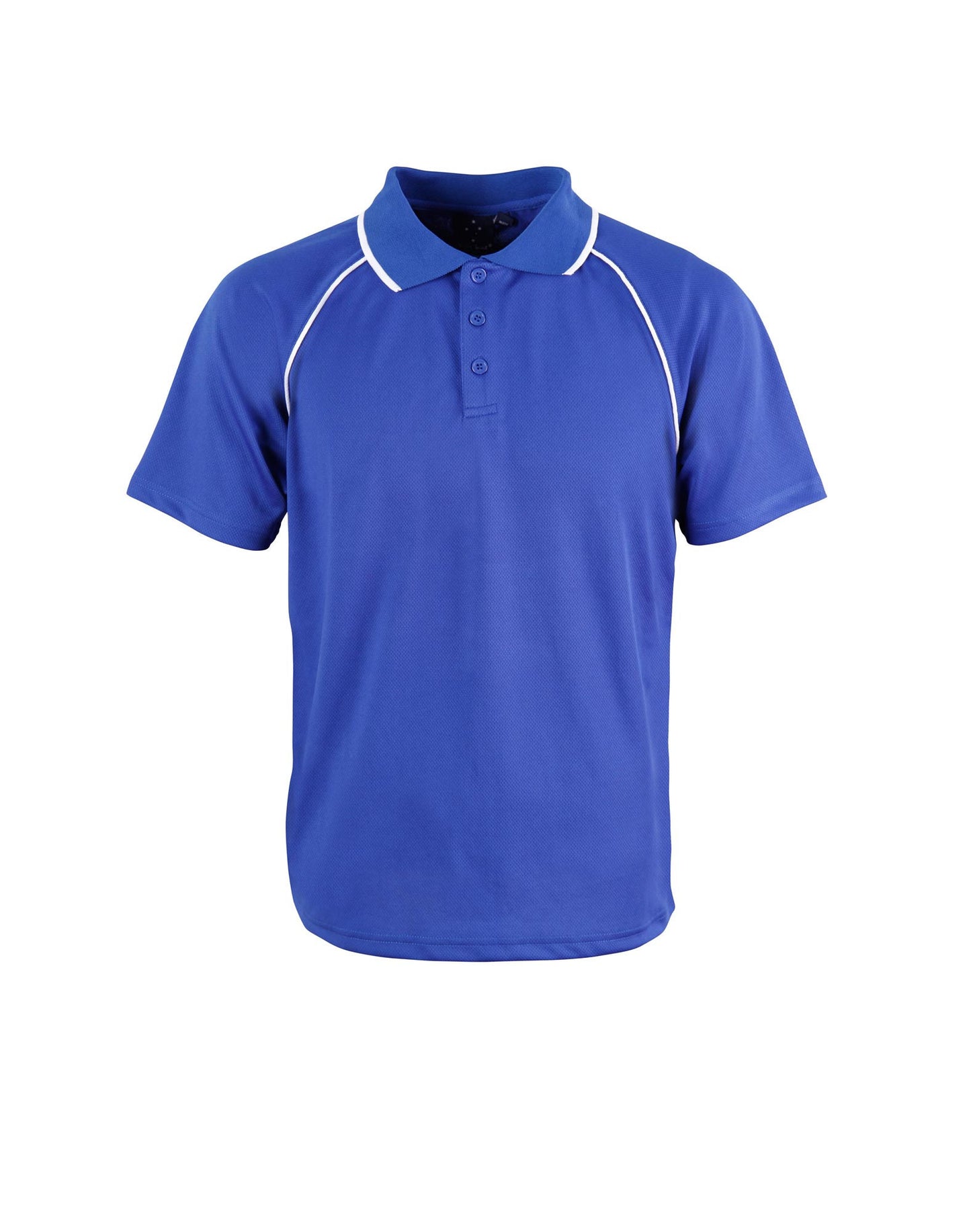 Winning Spirit Champion Kids Cooldry Raglan Short Sleeve Contrast Polo 1st (14 colour)-(PS24)