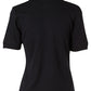 Winning Spirit Ladies' Pure Cotton Contrast Piping Short Sleeve Polo-(PS26)