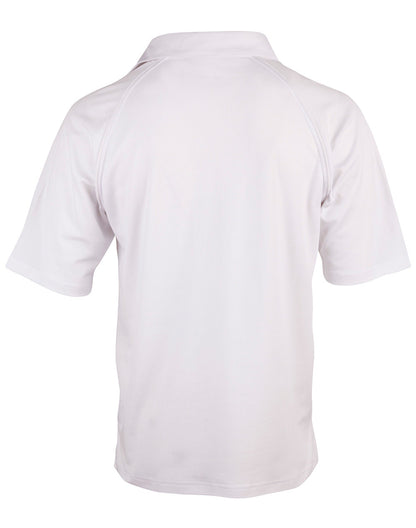 Winning Spirit Men's Truedry Mesh Knit Short Sleeve Cricket Polo (PS29)