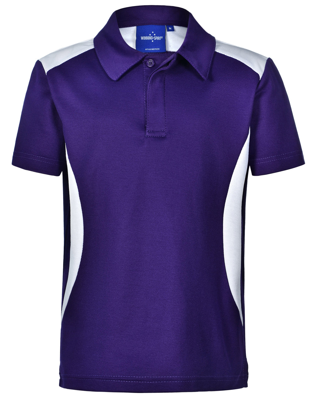 Winning Spirit Winner Truedry Kids Contrast Polo-(PS31K)