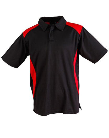Winning Spirit Men's TrueDry® Contrast Short Sleeve Polo 1st (10 colour)-(PS31)