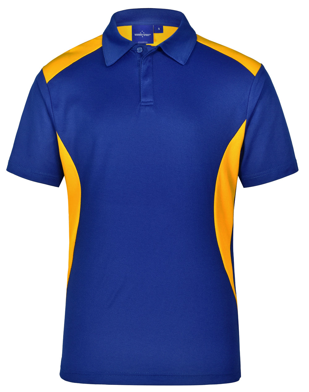 Winning Spirit Men's TrueDry® Contrast Short Sleeve Polo 1st (10 colour)-(PS31)