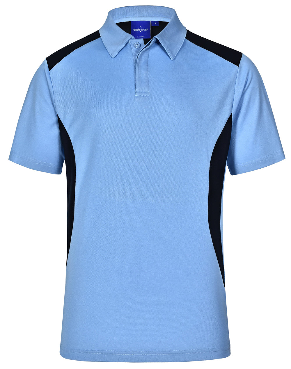Winning Spirit Men's TrueDry® Contrast Short Sleeve Polo 2nd (4 colour)-(PS31)