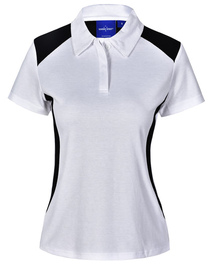 Winning Spirit TrueDry® Contrast Short Sleeve Polo-(PS32A)
