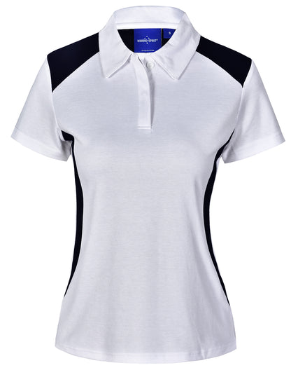 Winning Spirit TrueDry® Contrast Short Sleeve Polo-(PS32A)