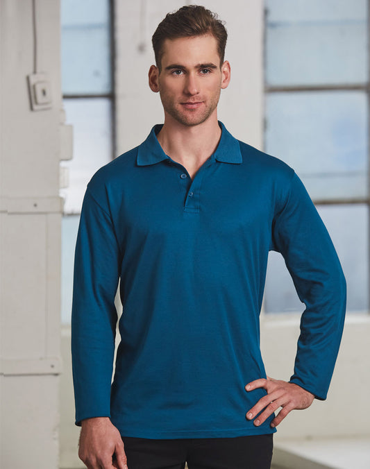 Winning Spirit TrueDry® Long Sleeve Polo-(PS35)