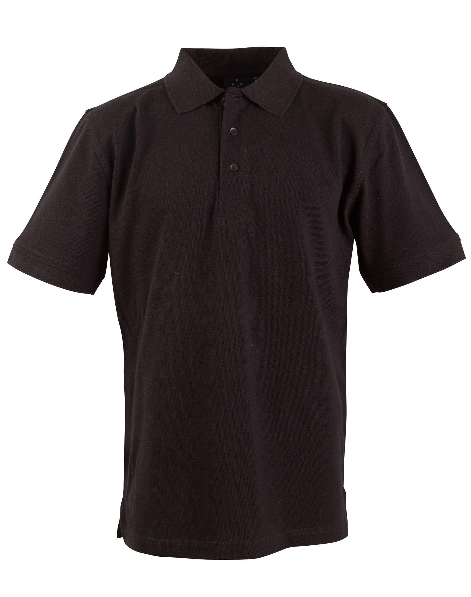Winning Spirit Men's Short Sleeve 100% Cotton Pique Polo-(PS39)