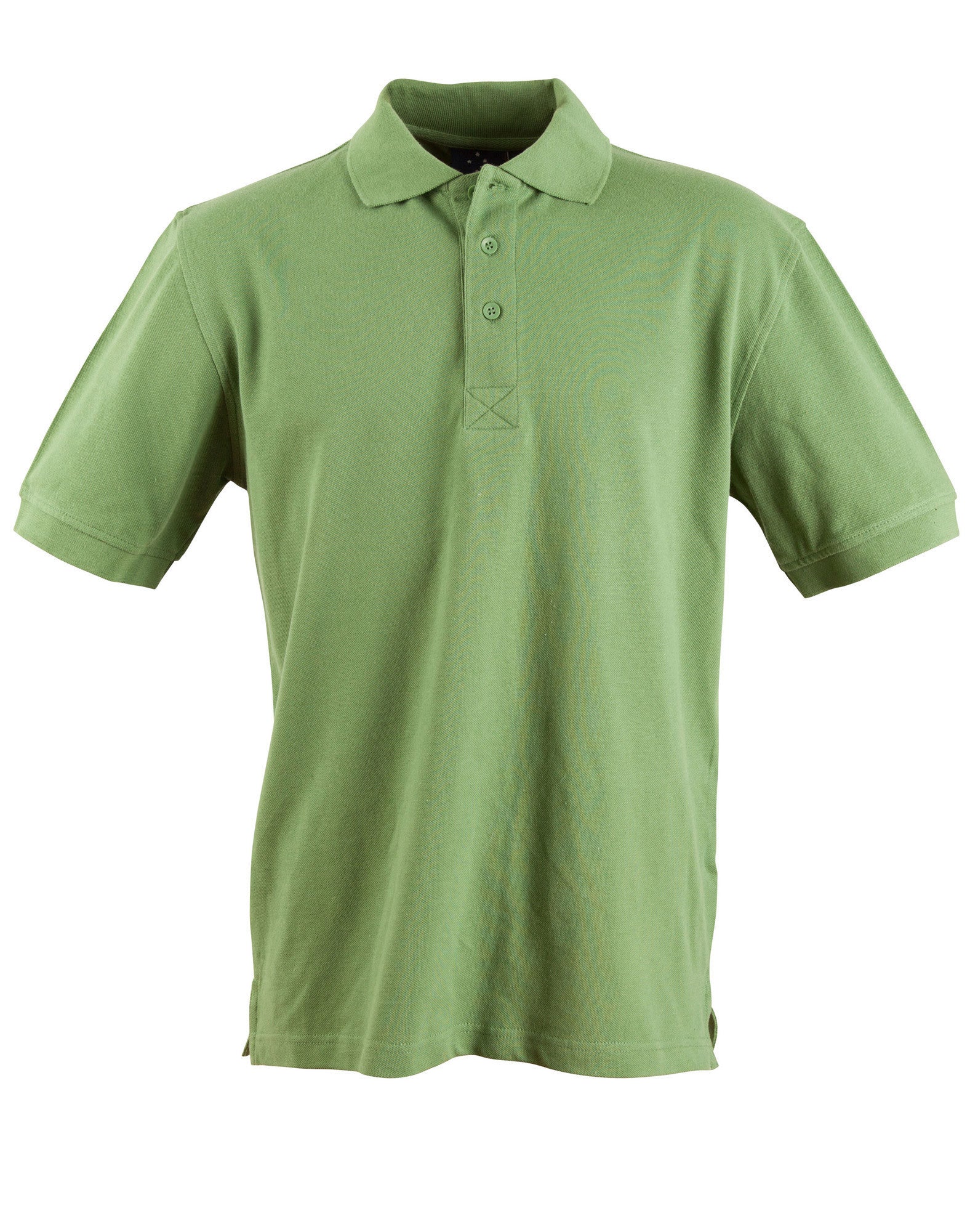 Winning Spirit Men's Short Sleeve 100% Cotton Pique Polo-(PS39)
