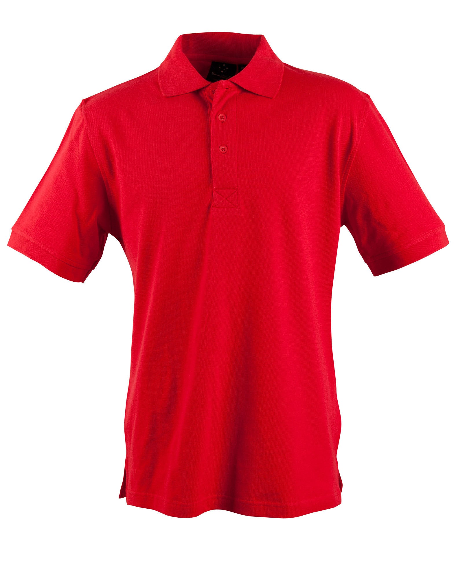 Winning Spirit Men's Short Sleeve 100% Cotton Pique Polo-(PS39)