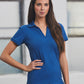Winning Spirit Ladies' Short Sleeve Cotton/Elastane Polo 2st (4 colour)-(PS40)