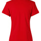 Winning Spirit Ladies' Short Sleeve Cotton/Elastane Polo 2st (4 colour)-(PS40)