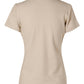 Winning Spirit Ladies' Short Sleeve Cotton/Elastane Polo 2st (4 colour)-(PS40)