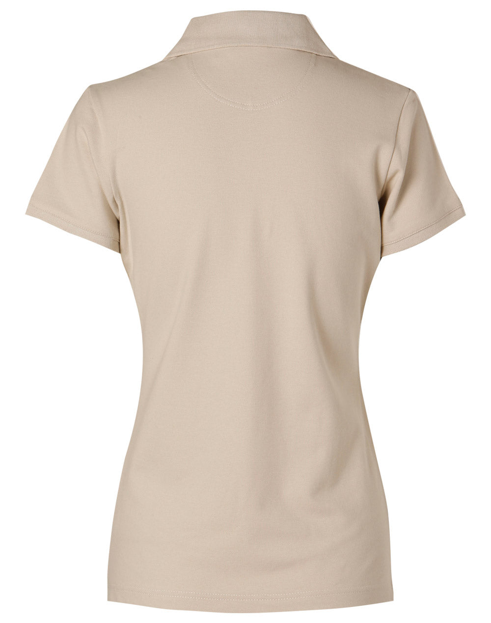 Winning Spirit Ladies' Short Sleeve Cotton/Elastane Polo 2st (4 colour)-(PS40)