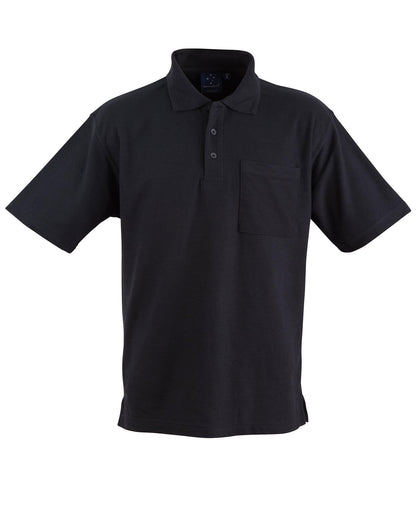 Winning Spirit Pique Knit Short Sleeve Polo (Unisex)-(PS41)