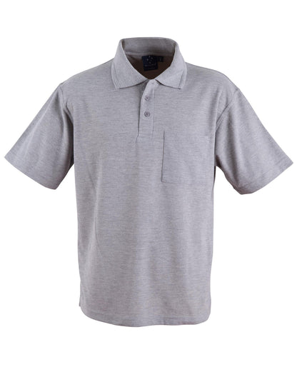 Winning Spirit Pique Knit Short Sleeve Polo (Unisex)-(PS41)