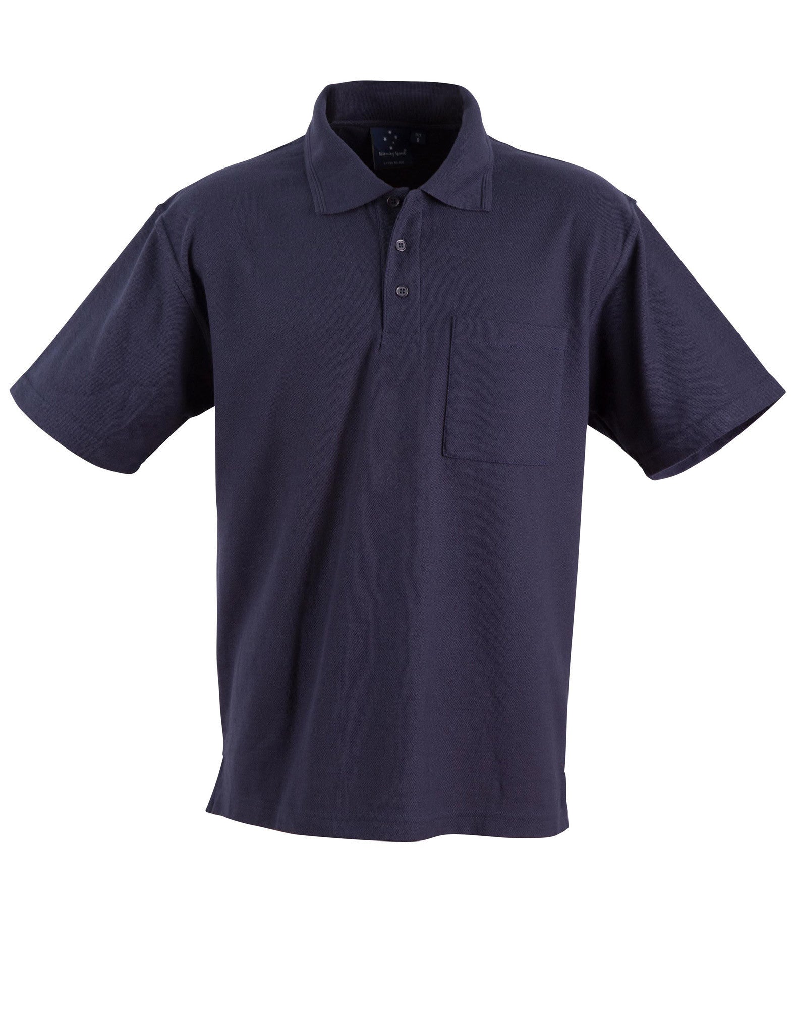 Winning Spirit Pique Knit Short Sleeve Polo (Unisex)-(PS41)