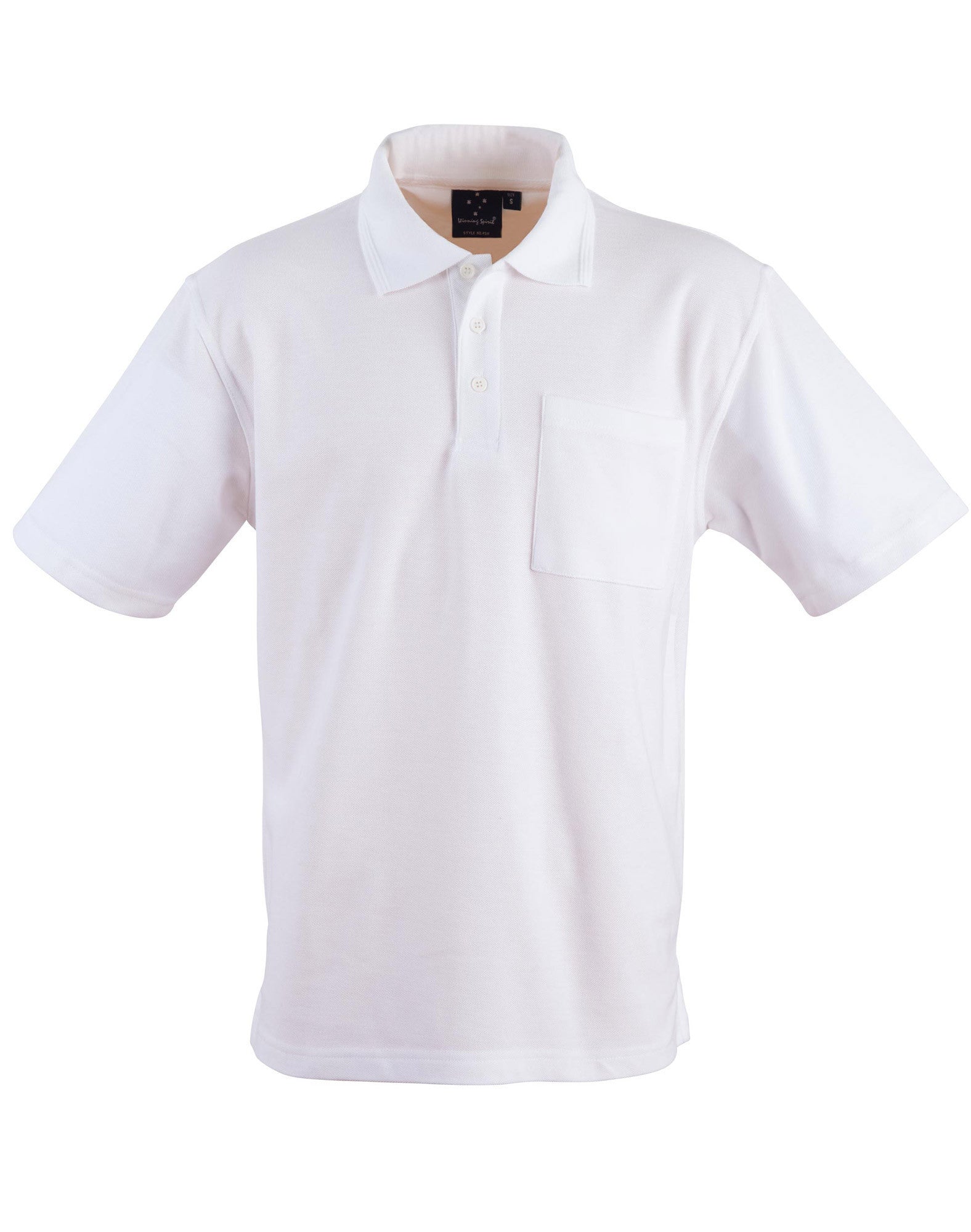 Winning Spirit Pique Knit Short Sleeve Polo (Unisex)-(PS41)