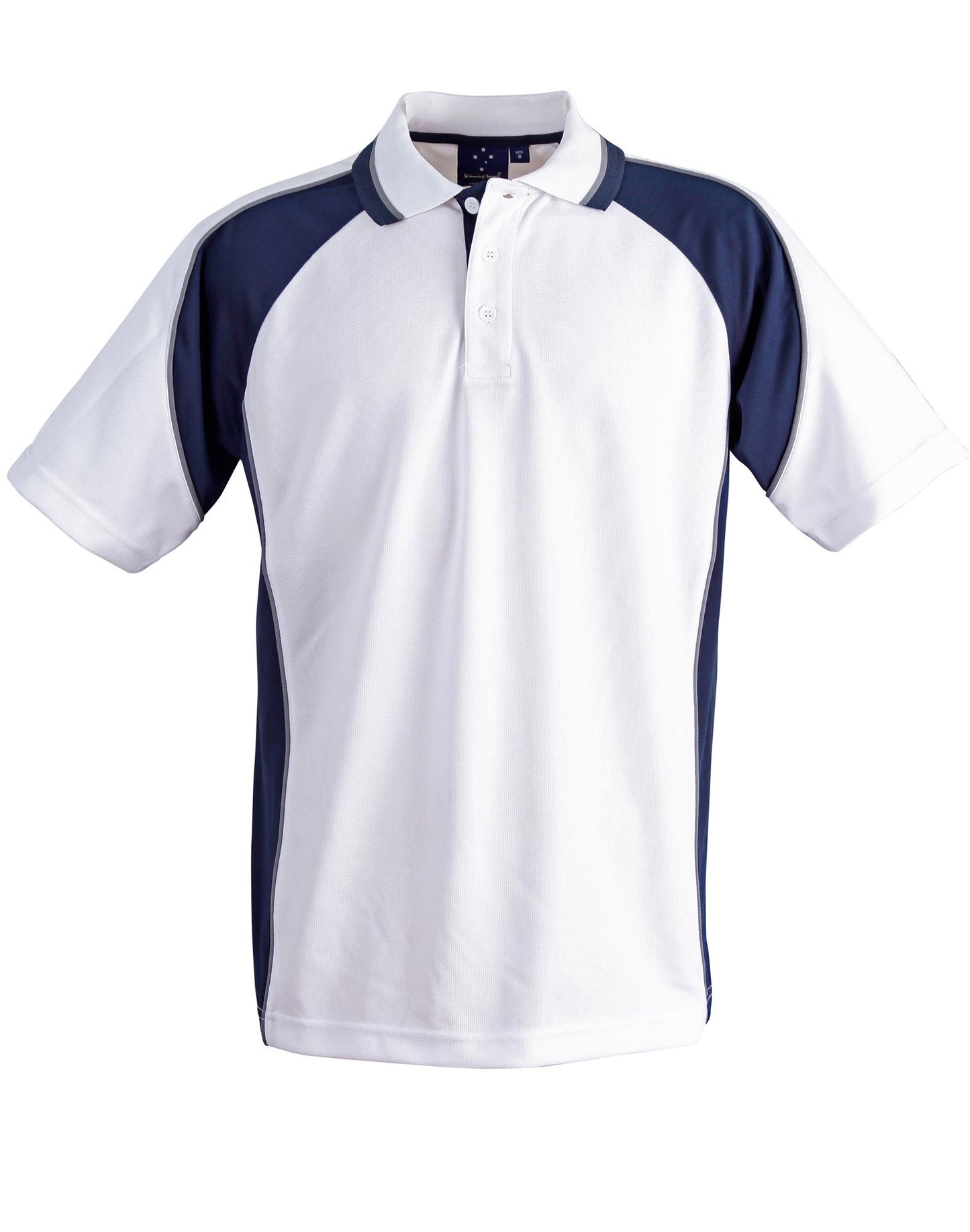 Winning Spirit Mascot Kids Cooldry Short Sleeve Contrast Polo-(PS49K)