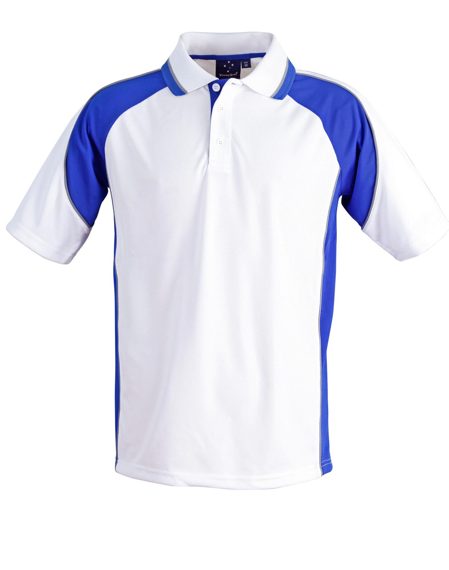 Winning Spirit Mascot Kids Cooldry Short Sleeve Contrast Polo-(PS49K)