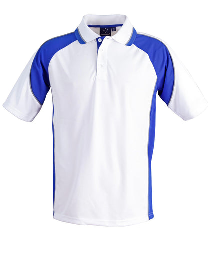 Winning Spirit Mascot Kids Cooldry Short Sleeve Contrast Polo-(PS49K)