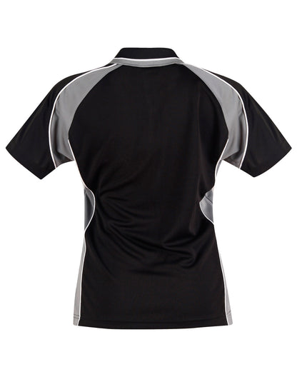 Winning Spirit Ladies' CoolDry® Short Sleeve Contrast Polo-(PS50)