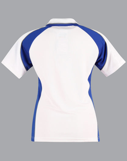 Winning Spirit Ladies' CoolDry® Short Sleeve Contrast Polo-(PS50)