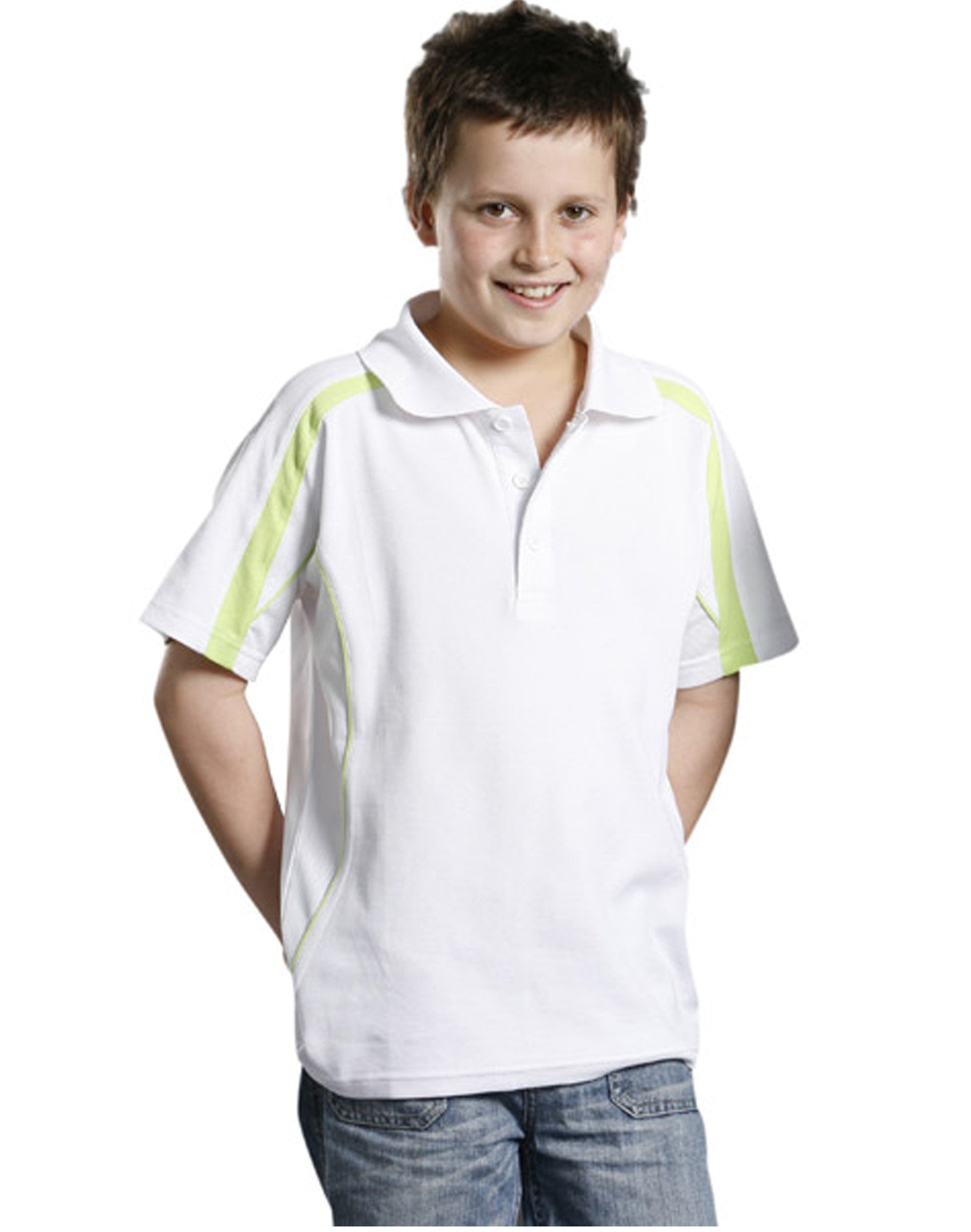 Winning Spirit Legend Kids Poly-cotton Blended Polo 2nd(7-Colour)-(PS53K)