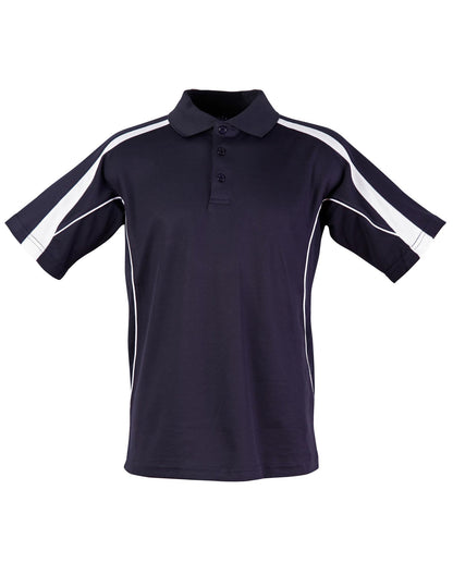 Winning Spirit Men's TrueDry® Short Sleeve Polo 1st(10 Colour)-(PS53)