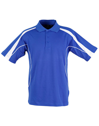 Winning Spirit Men's TrueDry® Short Sleeve Polo 2nd(9 Colour)-(PS53)