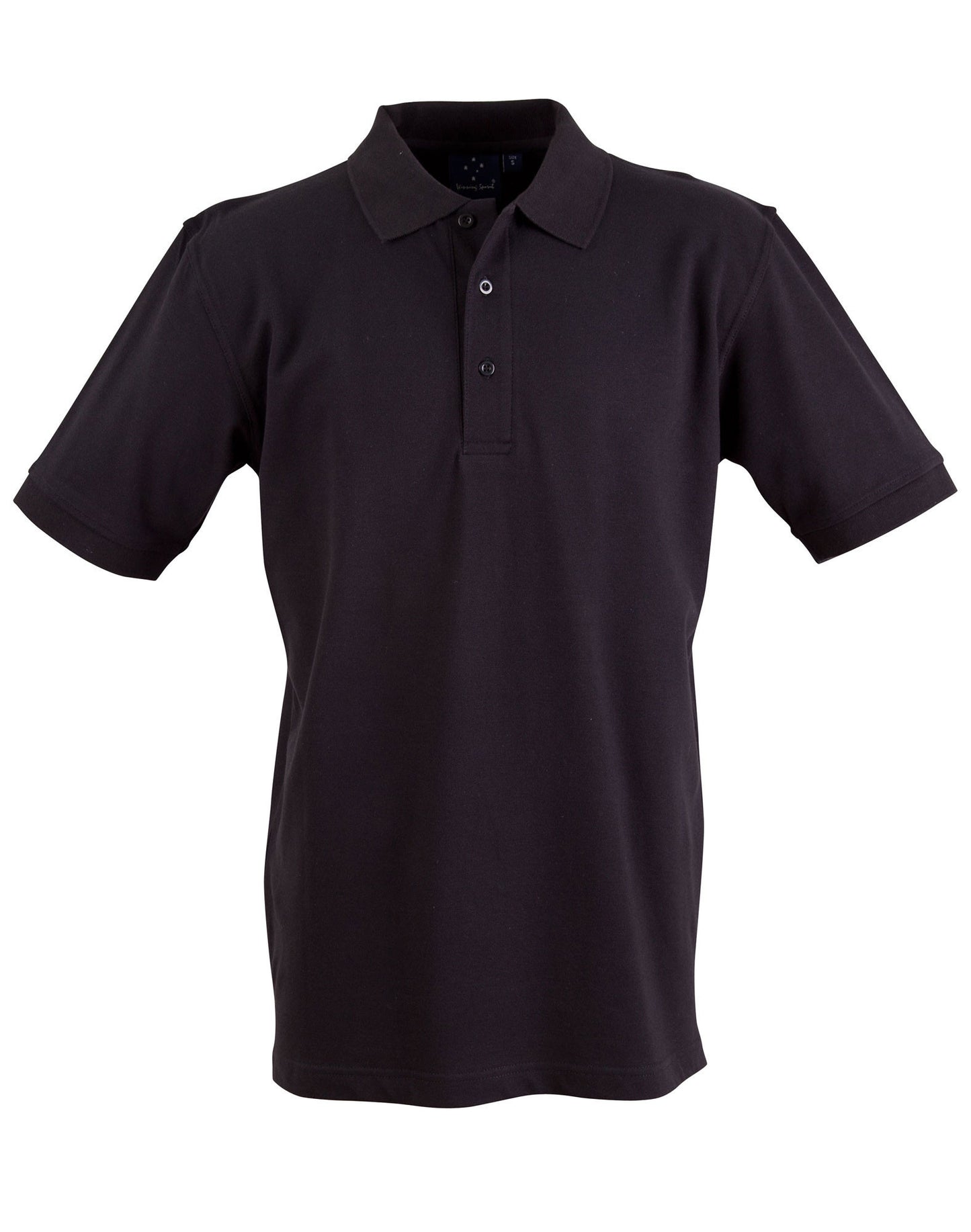 Winning Spirit Men's Cotton Stretch Short Sleeve Polo-(PS55)