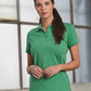 Winning Spirit Ladies' Cotton Stretch Pique Polo-(PS56)