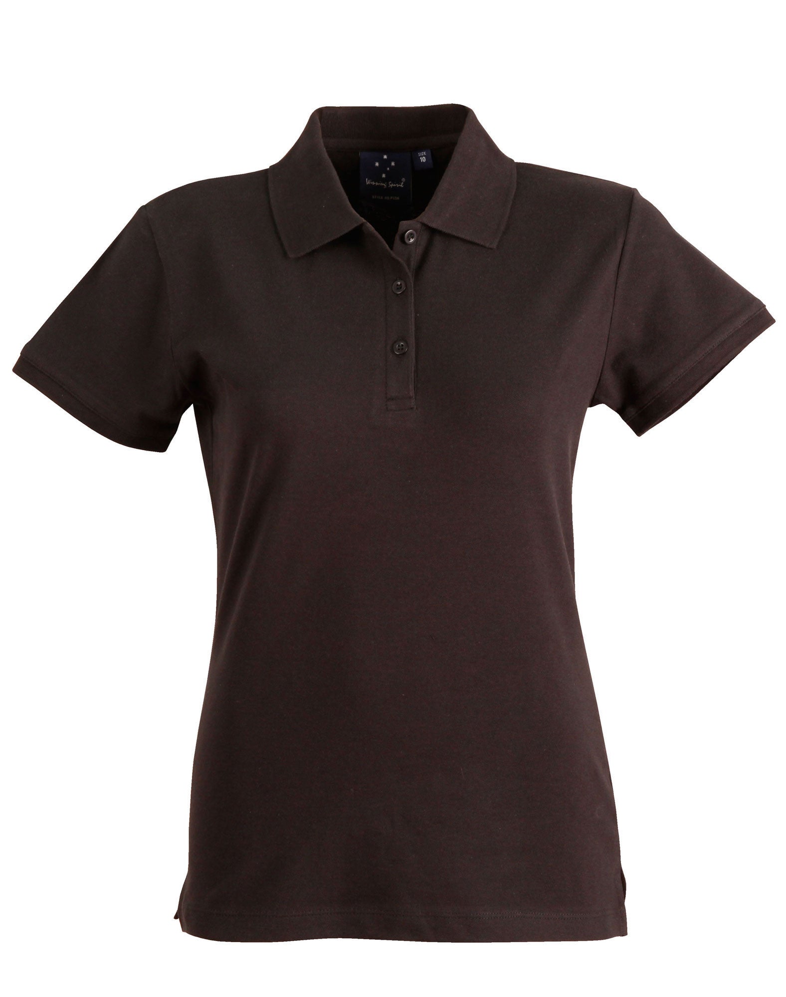 Winning Spirit Ladies' Cotton Stretch Pique Polo-(PS56)