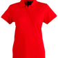 Winning Spirit Ladies' Cotton Stretch Pique Polo-(PS56)