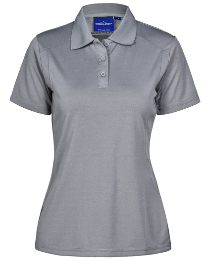 Winning Spirit Ladies' Breathable Bamboo Charcoal Short Sleeve Polo-(PS60)