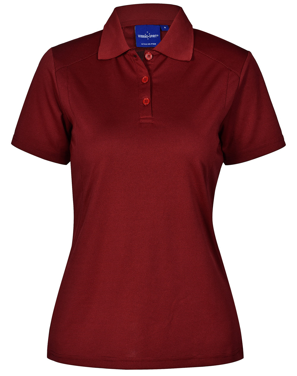 Winning Spirit Ladies' Breathable Bamboo Charcoal Short Sleeve Polo-(PS60)
