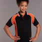 Winning Spirit Alliance Kids Cooldry Contrast Short Sleeve With Sleeve Panels Polo-(PS61K)