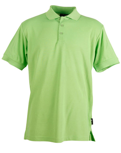 Winning Spirit Men's TrueDry® Solid Colour Pique Polo 1st (12 Colour)-PS63
