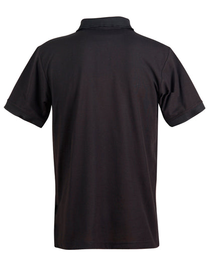 Winning Spirit Men's TrueDry® Solid Colour Pique Polo 1st (12 Colour)-PS63