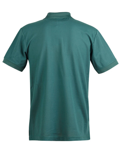 Winning Spirit Men's TrueDry® Solid Colour Pique Polo 1st (12 Colour)-PS63
