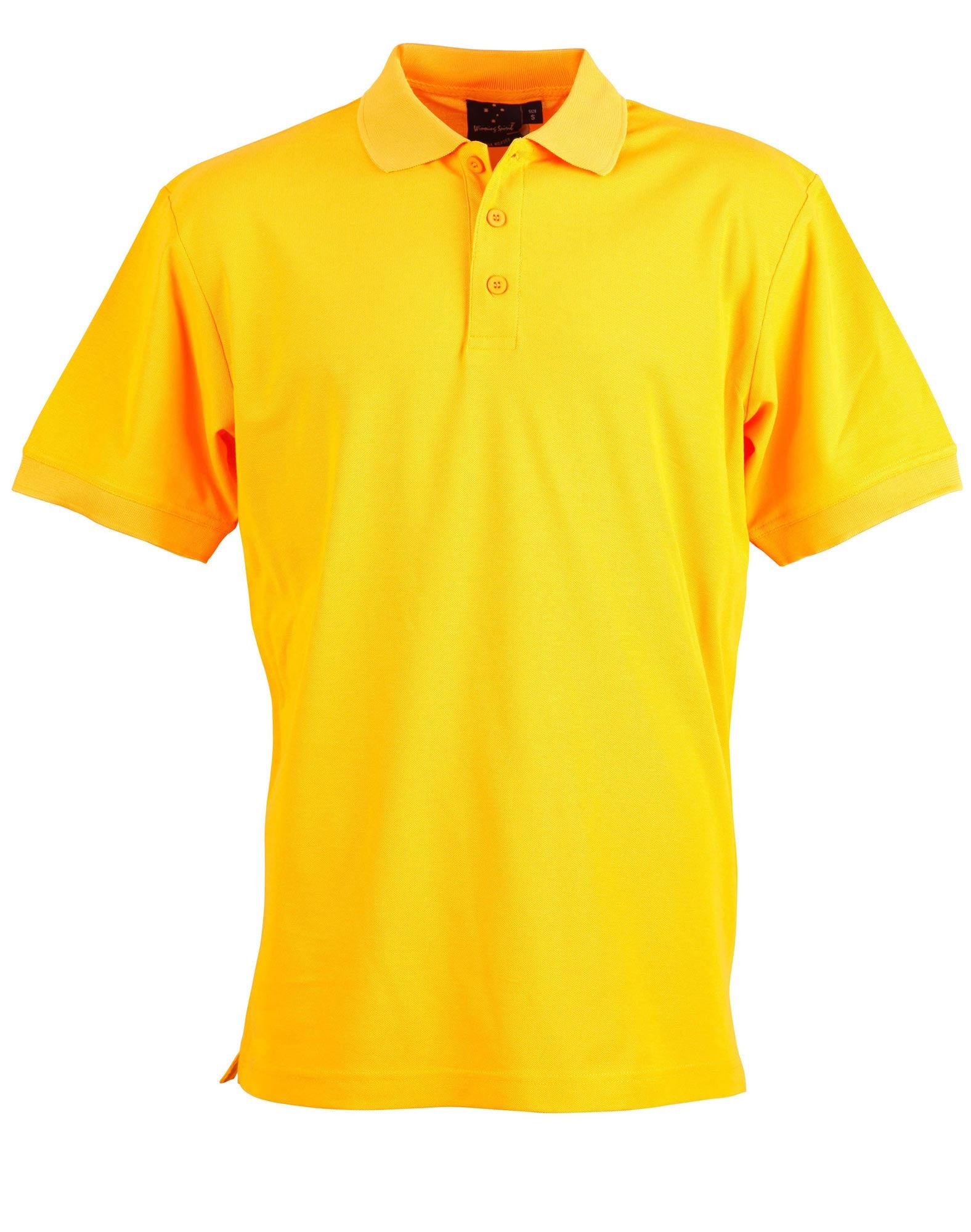 Winning Spirit Men's TrueDry® Solid Colour Pique Polo 1st (12 Colour)-PS63