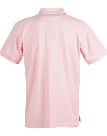 Winning Spirit Men's TrueDry® Solid Colour Pique Polo 1st (12 Colour)-PS63